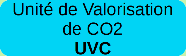 Unité de valorisation de co2