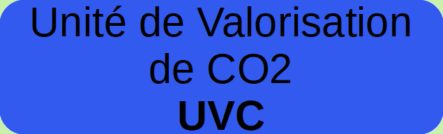 Unité de valorisation de co2